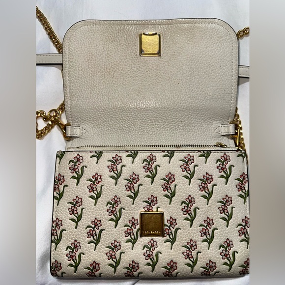 Tory Burch Floral Chain Wallet - Picture 3 of 6